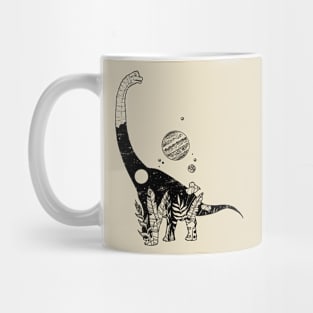 Cosmic Brachiosaurus Mug